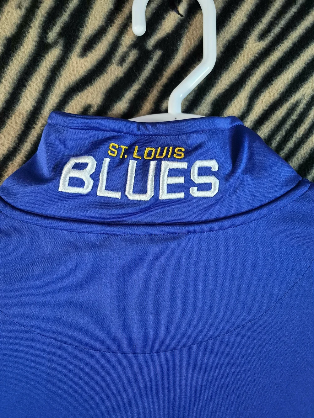 St. Louis Blues NHL Official Licensed Quarter-Zip Pullover Jacket